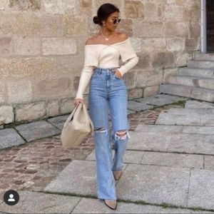 ZW PREMIUM STRAIGHT FULL LENGTH JEANS HARMONY BLUE